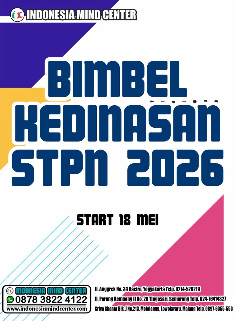 BIMBEL KEDINASAN STPN 2026 START 1 JUNI 2026