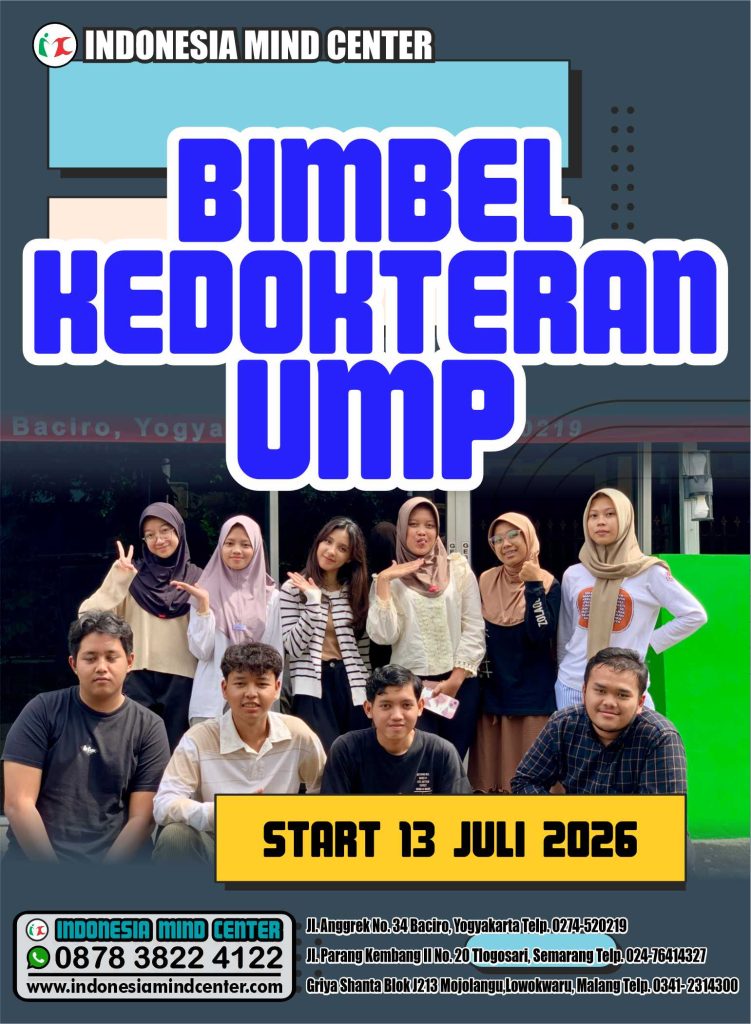 BIMBEL KEDOKTERAN UMP START 13 JULI 2026
