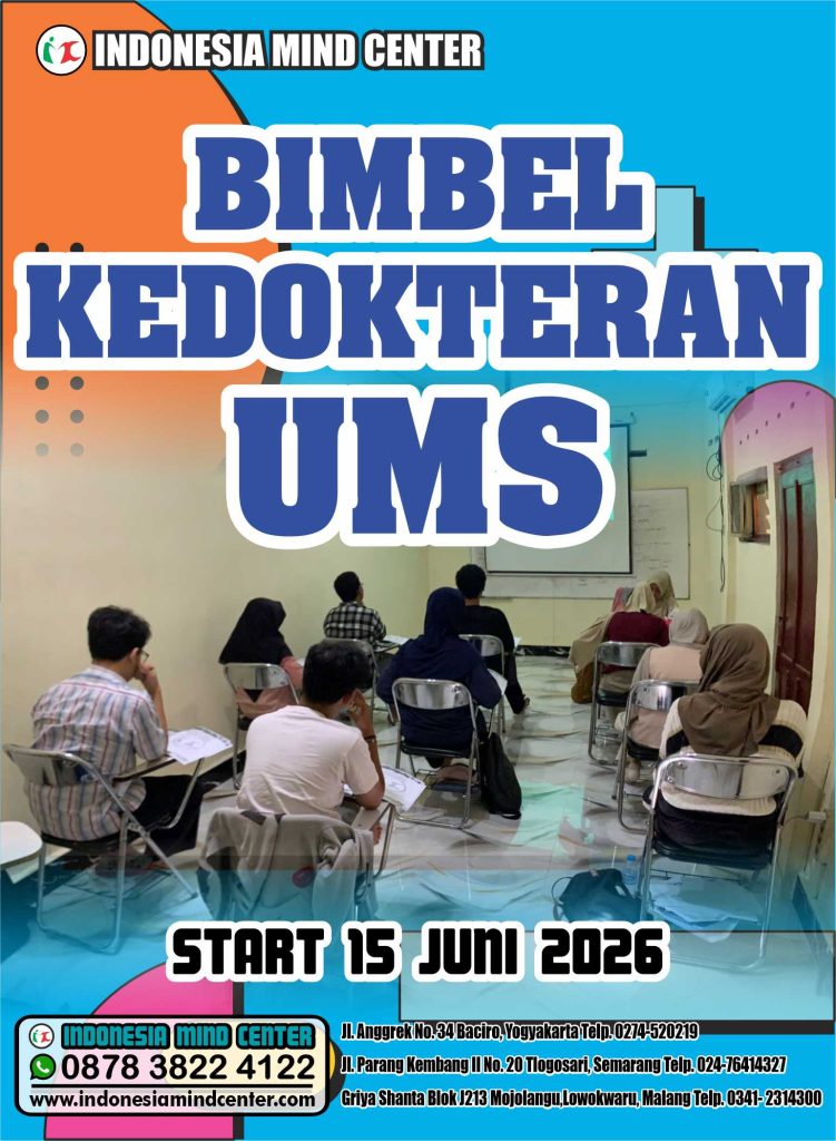 BIMBEL KEDOKTERAN UMS START 15 JUNI 2026