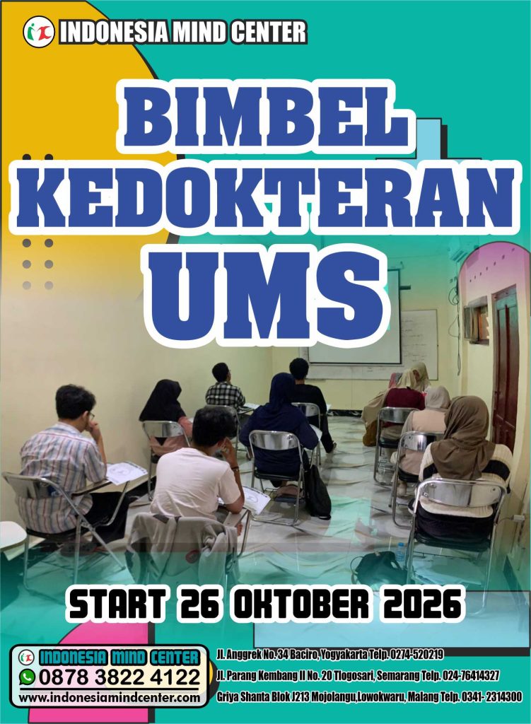 BIMBEL KEDOKTERAN UMS START 26 OKTOBER 2026