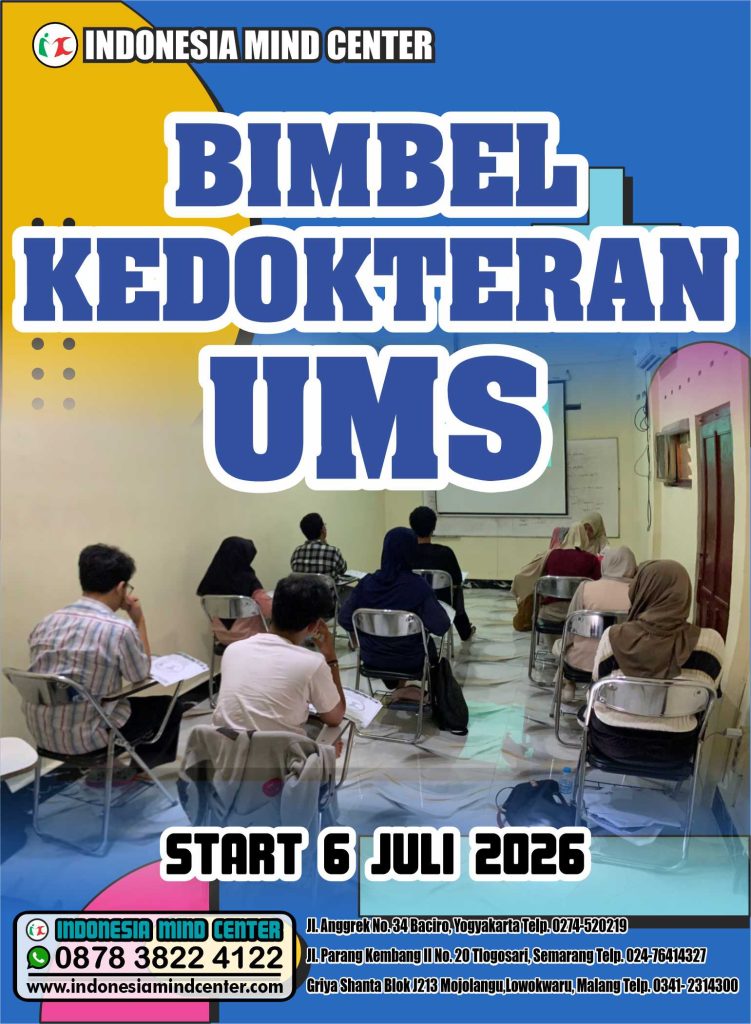 BIMBEL KEDOKTERAN UMS START 6 JULI 2026