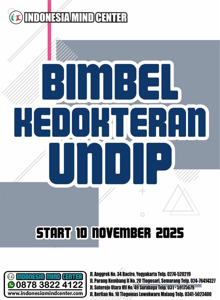BIMBEL KEDOKTERAN UNDIP START 10 NOVEMBER 2025