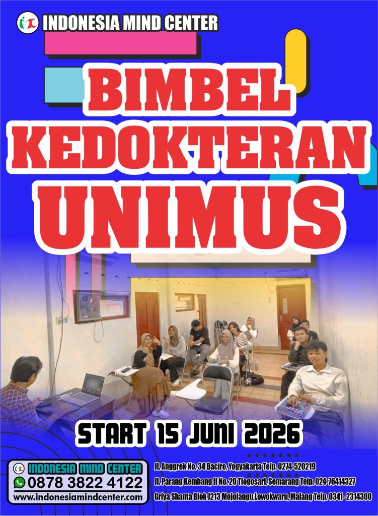 BIMBEL KEDOKTERAN UNIMUS START 15 JUNI 2026