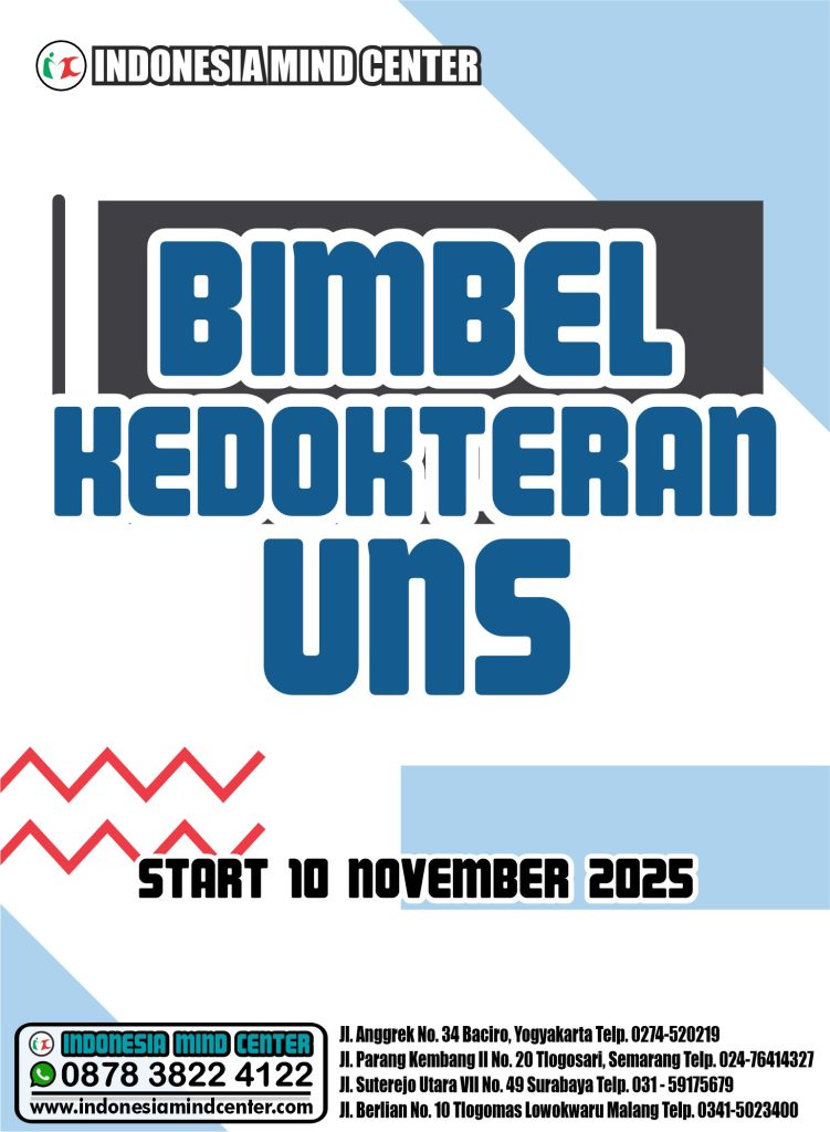 BIMBEL KEDOKTERAN UNS START 10 NOVEMBER 2025