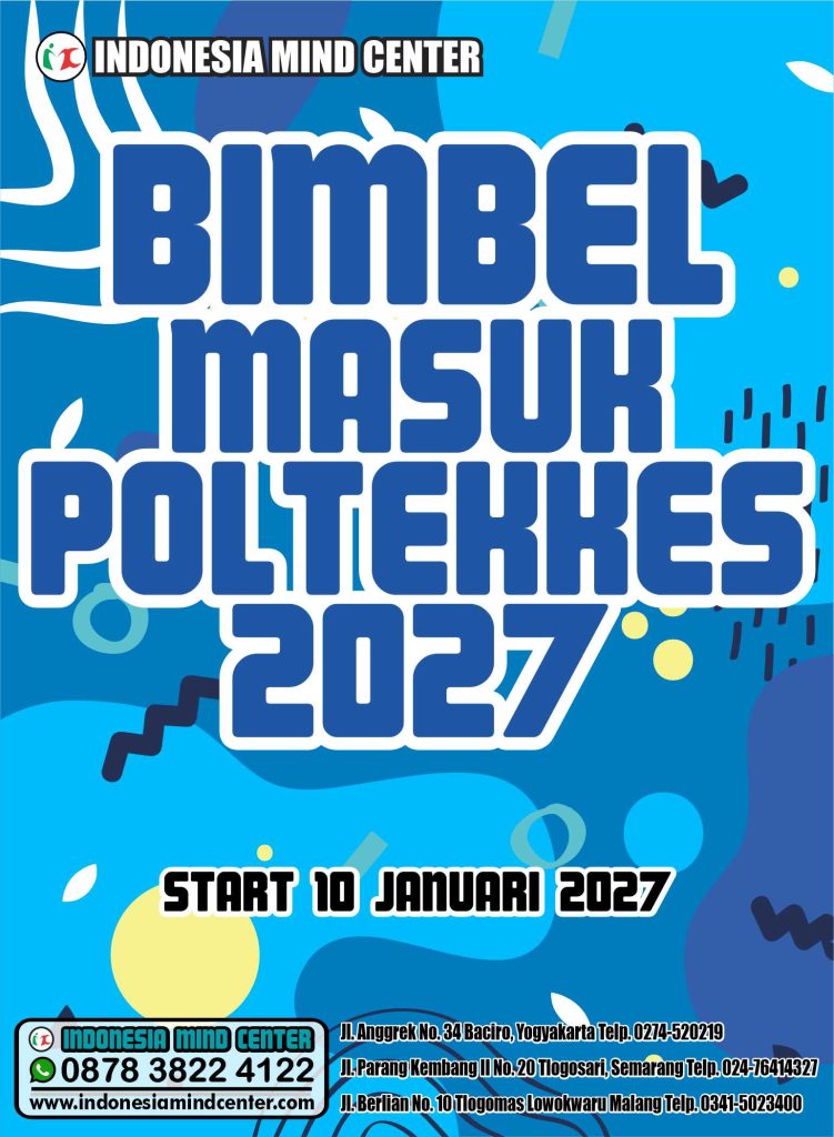 BIMBEL MASUK POLTEKKES 2027 START 10 JANUARI 2027