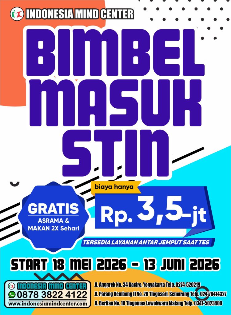 BIMBEL MASUK STIN START 18 MEI 2026