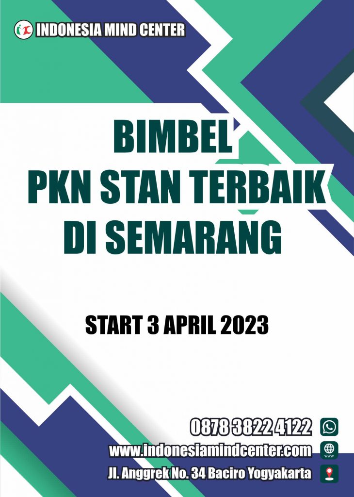 BIMBEL PKN STAN TERBAIK DI SEMARANG START 3 APRIL 2023