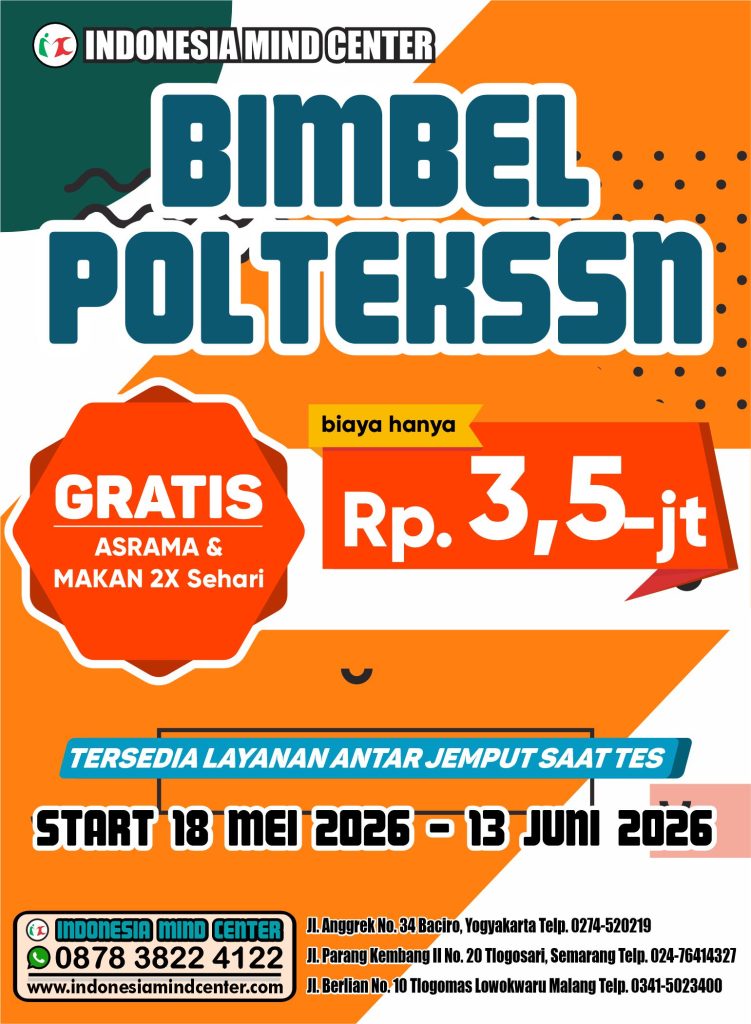 BIMBEL POLTEKSSN START 18 MEI 2026