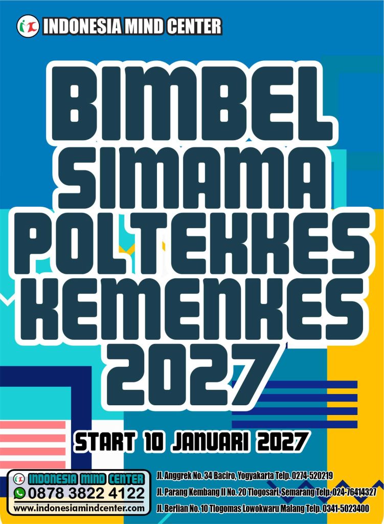 BIMBEL SIMAMA POLTEKKES KEMENKES 2027 START 10 JANUARI 2027