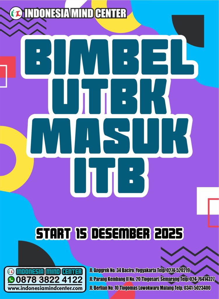BIMBEL UTBK MASUK ITB START 15 DES 2025