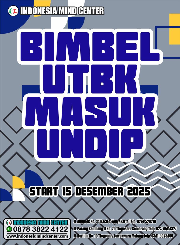 BIMBEL UTBK MASUK UNDIP START 15 DES 2025