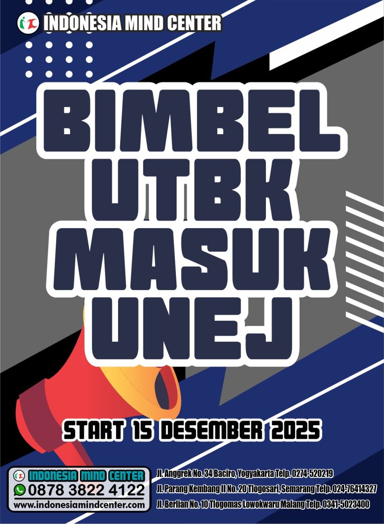 BIMBEL UTBK MASUK UNEJ START 15 DES 2025