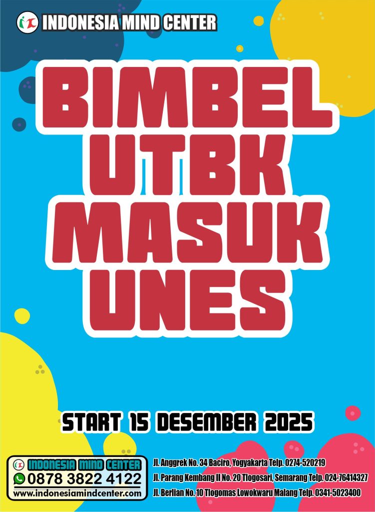 BIMBEL UTBK MASUK UNES START 15 DES 2025