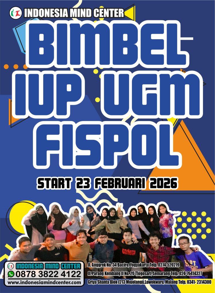 BIMBEL IUP UGM FISPOL START 23 FEBRUARI 2026