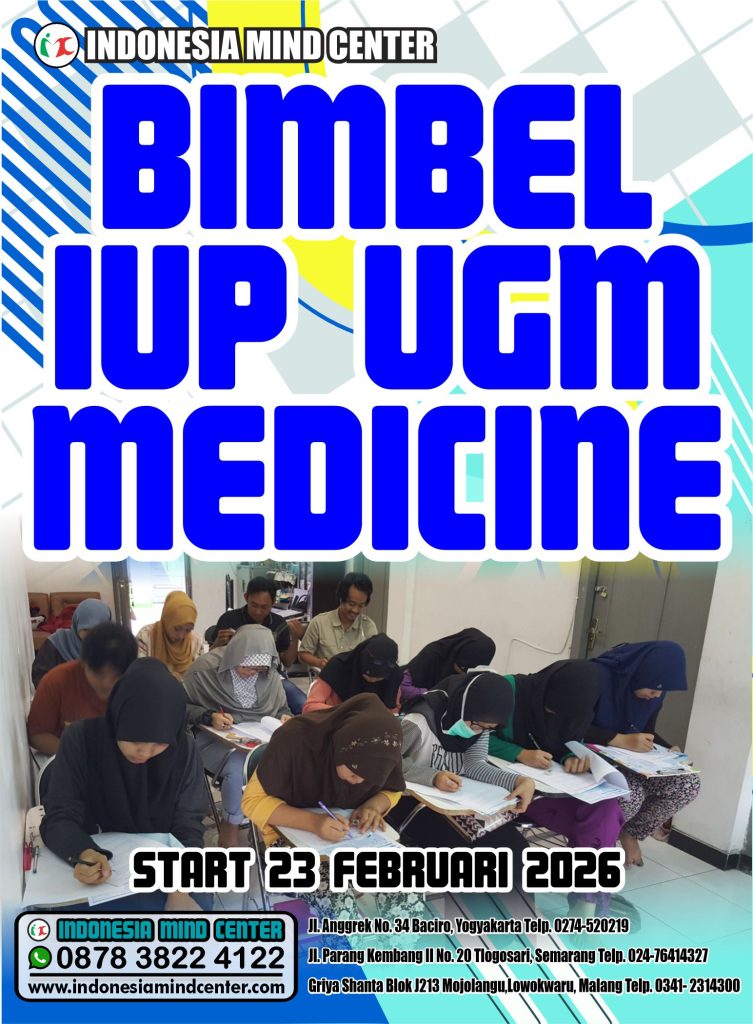 BIMBEL IUP UGM MEDICINE START 23 FEBRUARI 2026