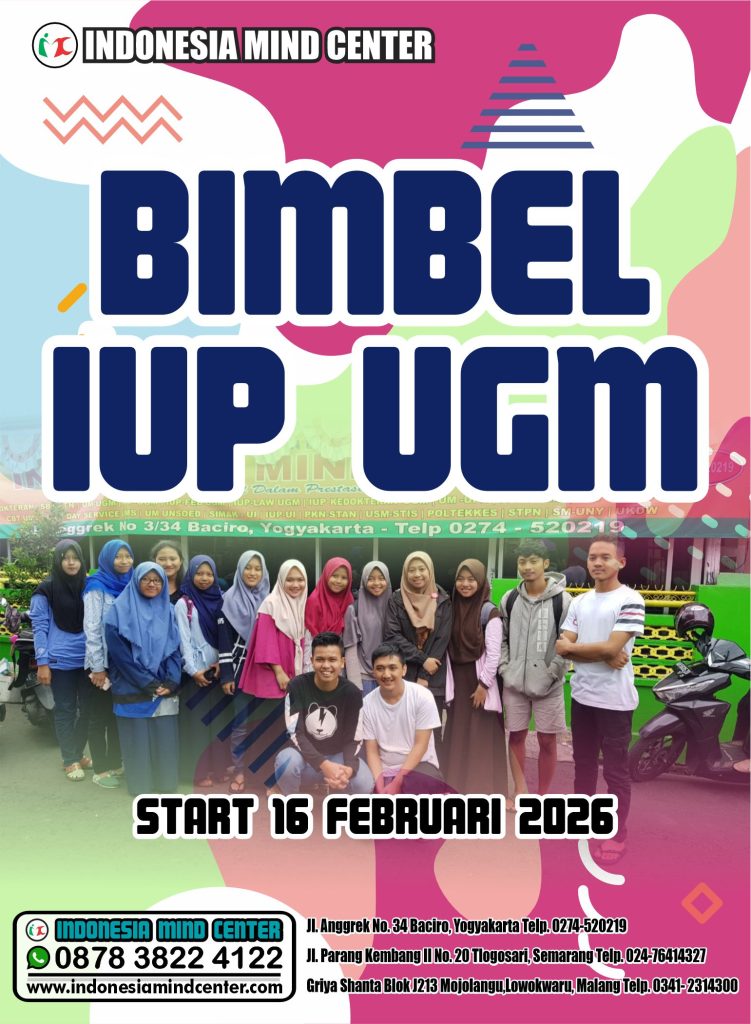 BIMBEL IUP UGM START 16 FEBRUARI 2026