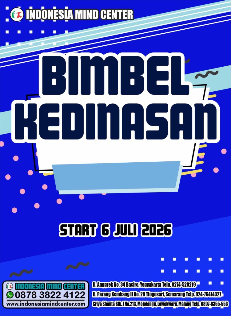 BIMBEL KEDINASAN START 6 JULI 2026