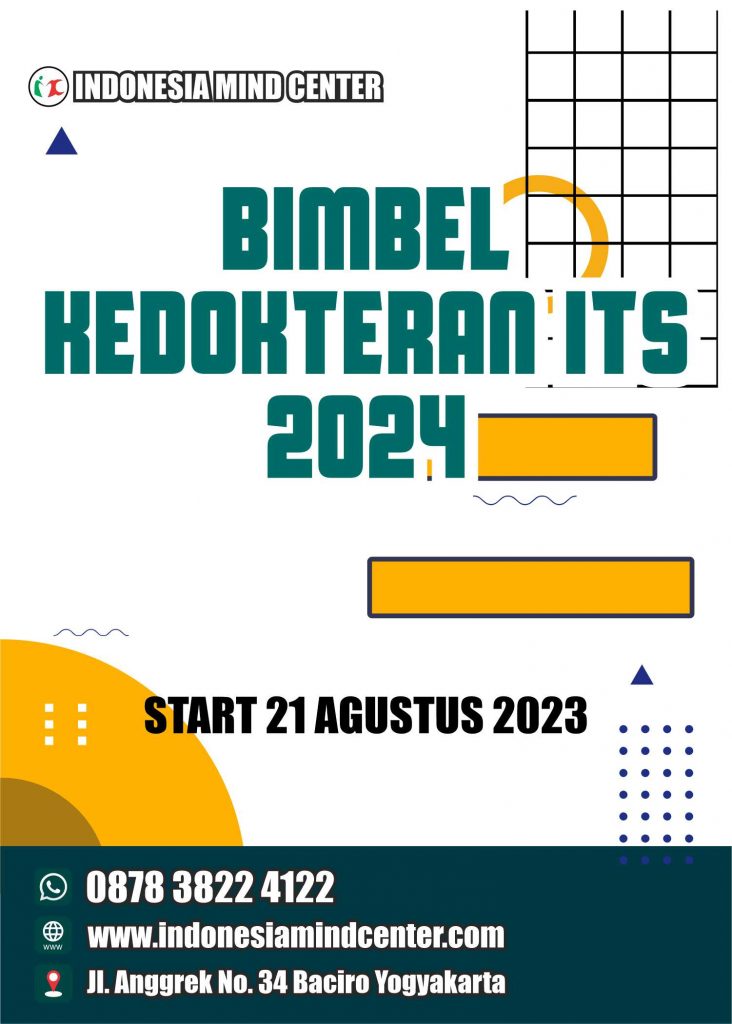 BIMBEL KEDOKTERAN ITS 2024 START 21 AGUSTUS 2023