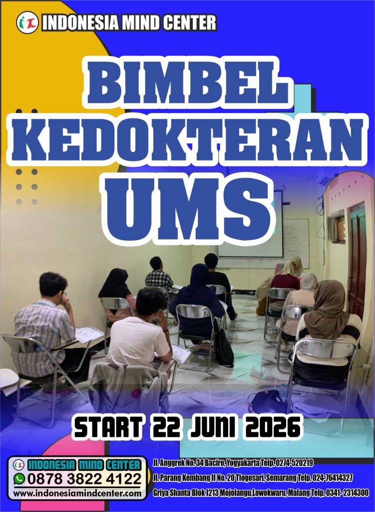 BIMBEL KEDOKTERAN UMS START 22 JUNI 2026