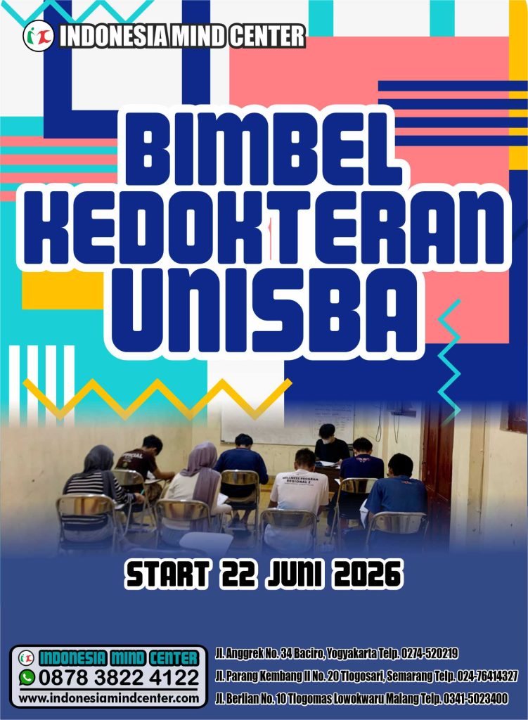 BIMBEL KEDOKTERAN UNISBA START 22 JUNI 2026