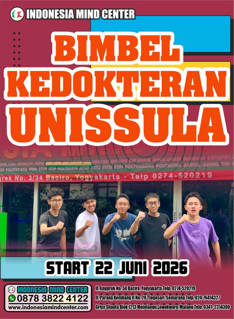 BIMBEL KEDOKTERAN UNISSULA START 22 JUNI 2026