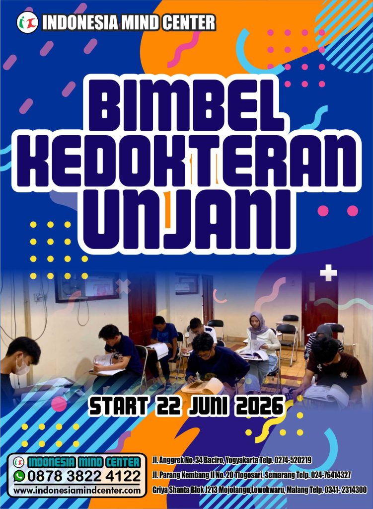BIMBEL KEDOKTERAN UNJANI START 22 JUNI 2026