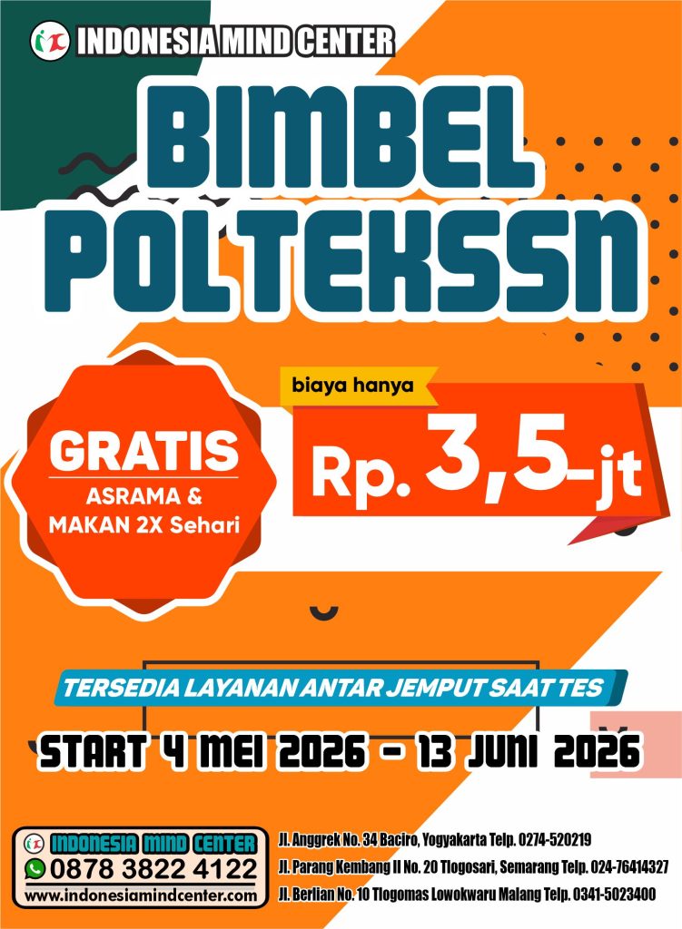 BIMBEL POLTEKSSN START 4 MEI 2026