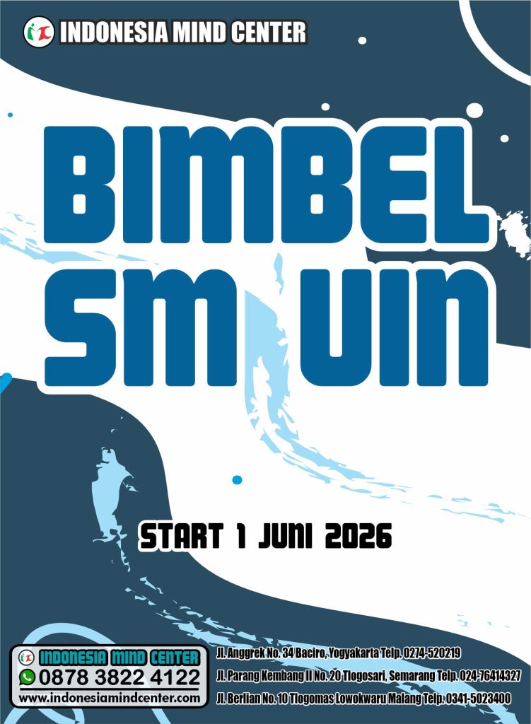 BIMBEL SM UIN START 1 JUNI 2026
