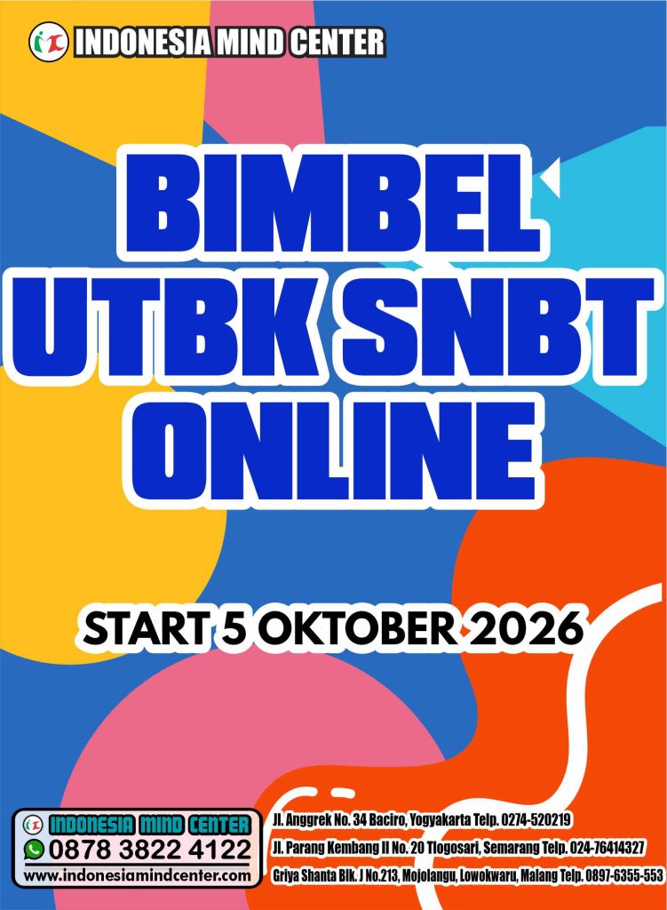 BIMBEL UTBK SNBT ONLINE START 5 OKTOBER 2026