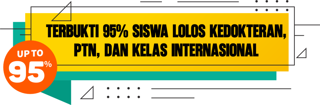 Terbukti 95% siswa lolos kedokteran, ptn, dan kelas internasional