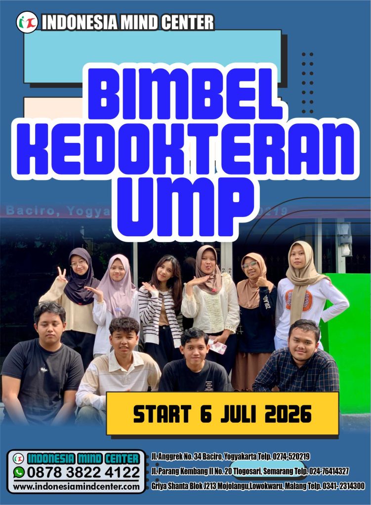 BIMBEL KEDOKTERAN UMP START 6 JULI 2026