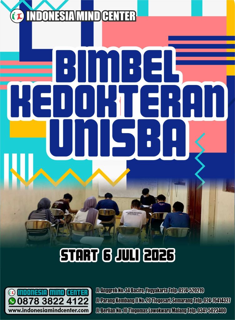 BIMBEL KEDOKTERAN UNISBA START 6 JULI 2026