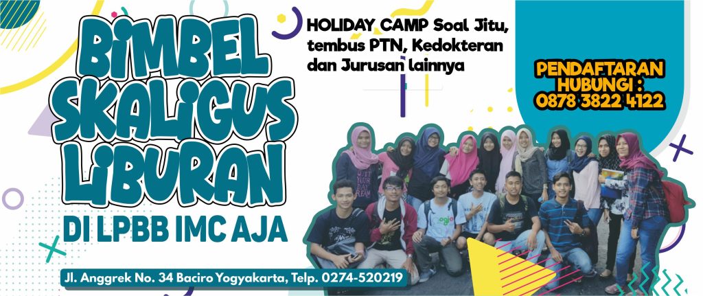 BIMBEL SEKALIGUS LIBURAN