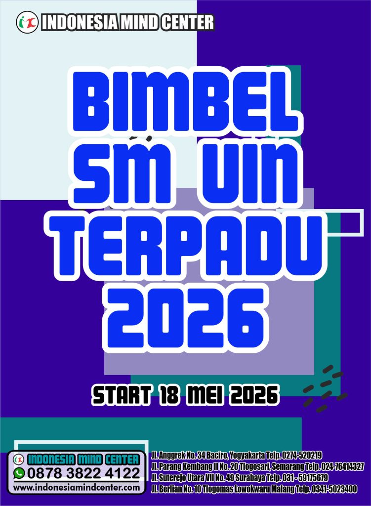 BIMBEL SM UIN TERPADU 2026 START 18 MEI 2026