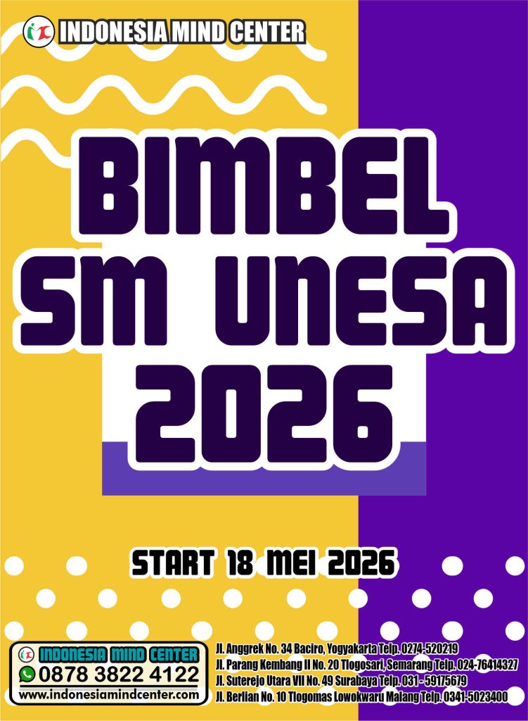 BIMBEL SM UNESA START 18 MEI 2026