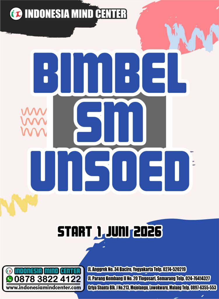BIMBEL SM UNSOED START 1 JUNI 2026