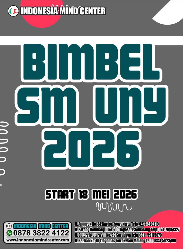 BIMBEL SM UNY 2026 START 18 MEI 2026