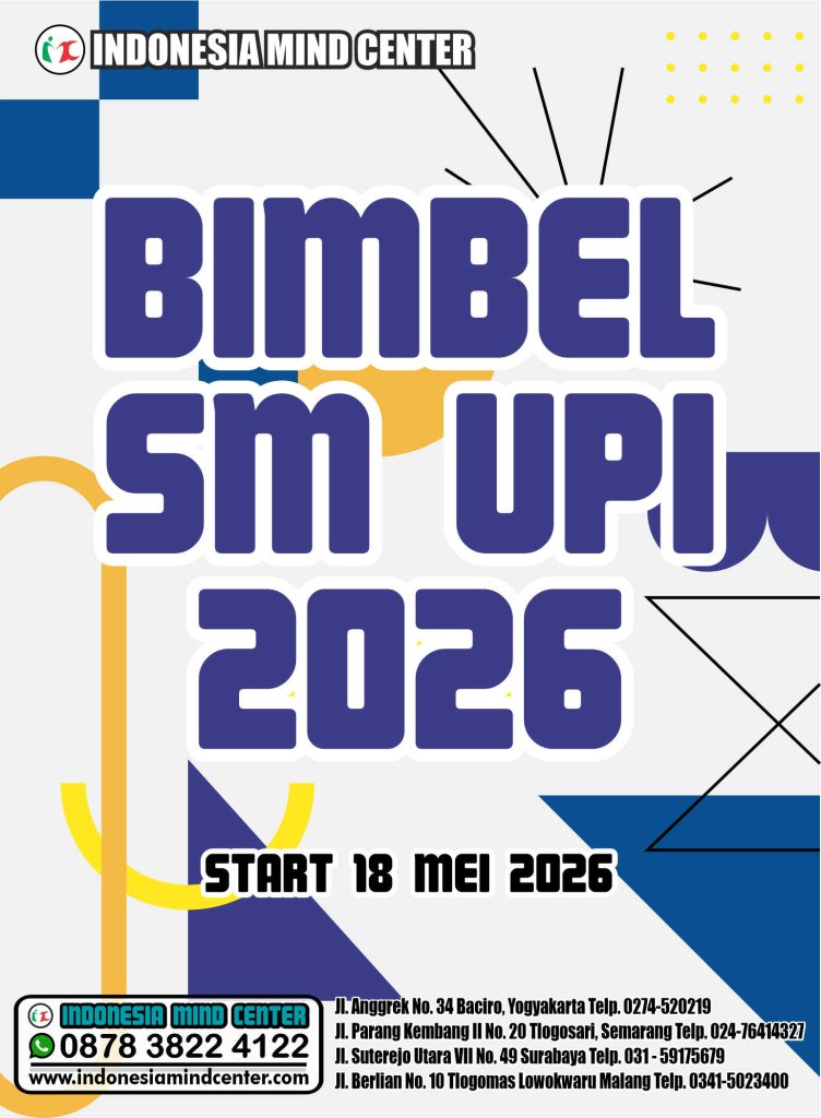 BIMBEL SM UPI 2026 START 18 MEI 2026