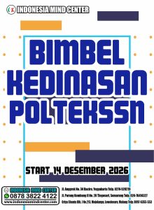 BIMBEL KEDINASAN POLTEK SSN 2026 START 14 DESEMBER 2026