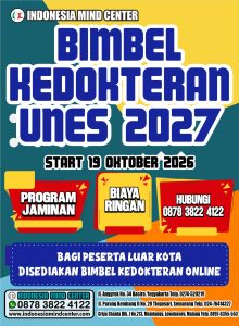 BIMBEL KEDOKTERAN UNES START 19 OKTOBER 2026
