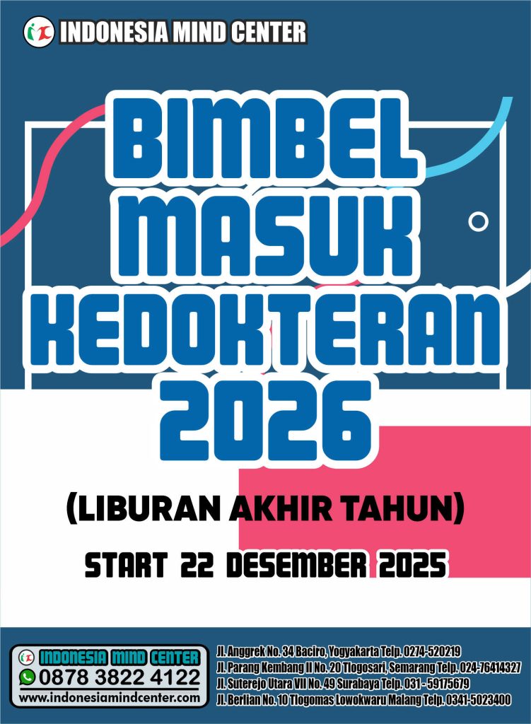 BIMBEL MASUK KEDOKTERAN 2026 (LIBURAN AKHIR TAHUN) START 22 DESEMBER 2025