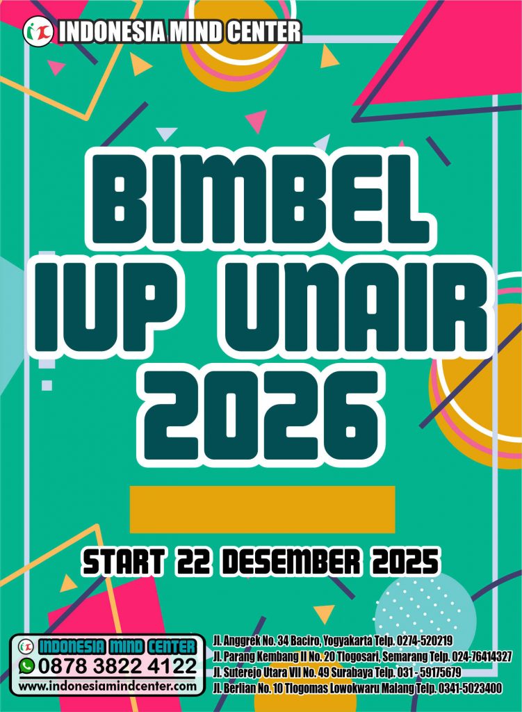 BIMBEL IUP UNAIR 2026 START 22 DESEMBER 2025