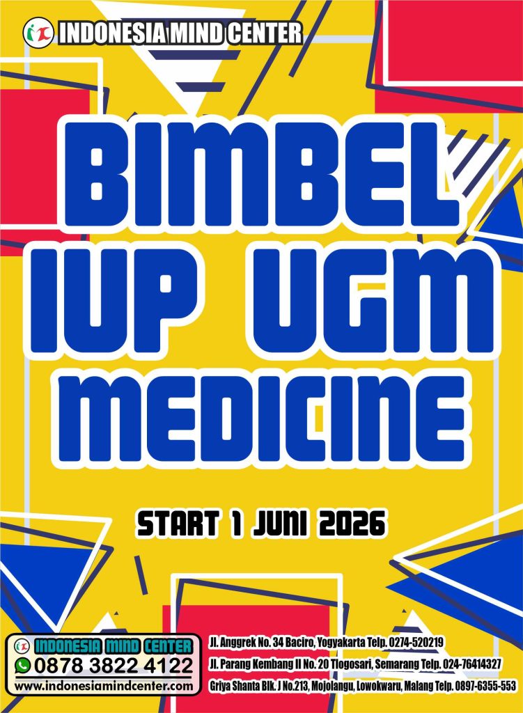 BIMBEL IUP UGM MEDICINE 2026 START 1 JUNI 2026