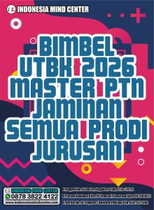BIMBEL UTBK 2026 MASTER PTN JAMINAN SEMUA PRODI JURUSAN