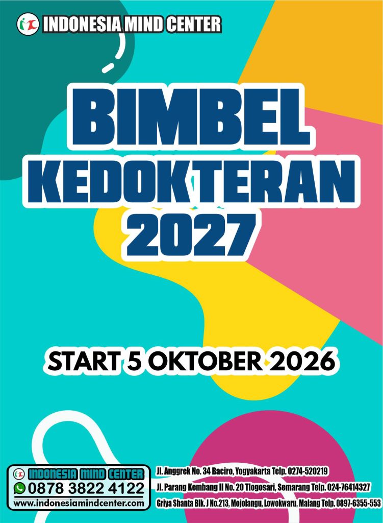 BIMBEL KEDOKTERAN 2027 START 5 OKTOBER 2026