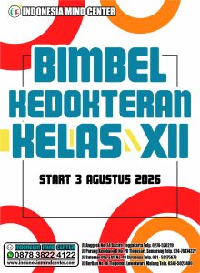 BIMBEL KEDOKTERAN KELAS XII START 3 AGUSTUS 2026