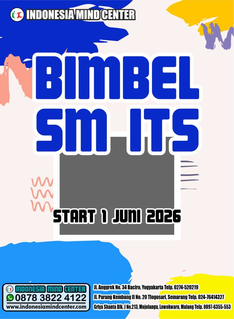 BIMBEL SM ITS START 1 JUNI 2026