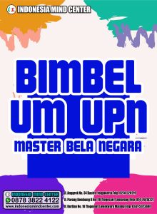 BIMBEL UM UPN MASTER BELA NEGARA